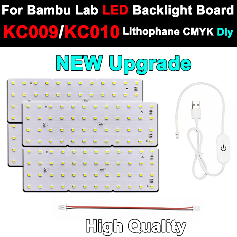 3D Printing Foto - Bambu Lab için Lithophane Led Panel