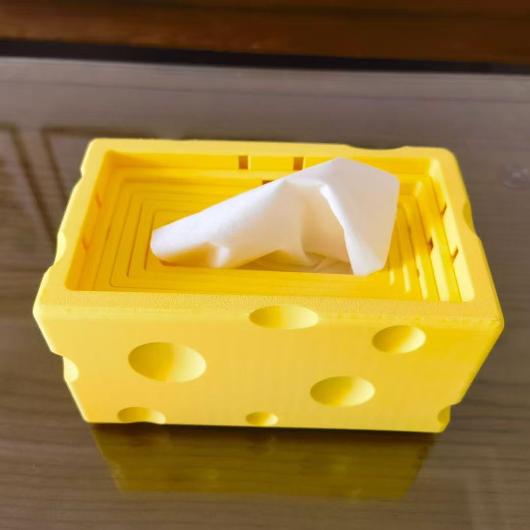 3D Printing Questions - 3D Baskılı Peynir Şeklinde Mendil Kutusu,