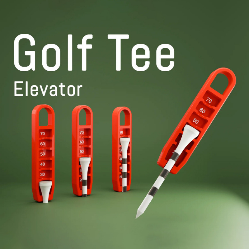 3D Printing Enthusiast - Yeni Sınır Ötesi Yaratıcı Golf Tee