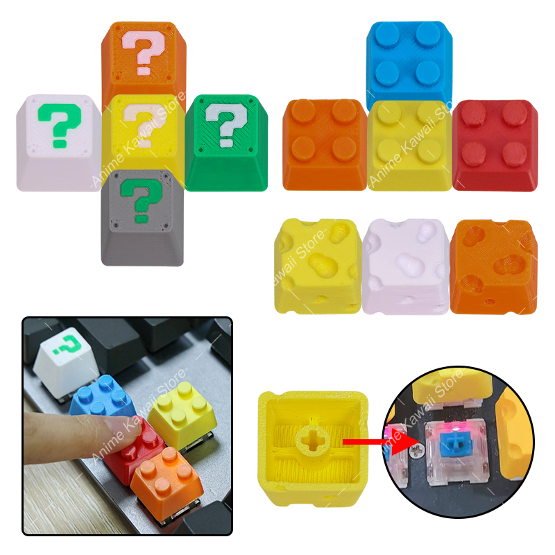 3D Printing Questions - Karikatür Soru İşareti Peynir Kişiselleştirilmiş Tasarım