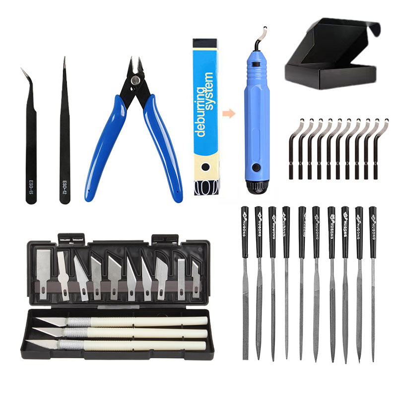 3D Print Removal Tool - 38 Parça 3D Model Taşlama Aleti
