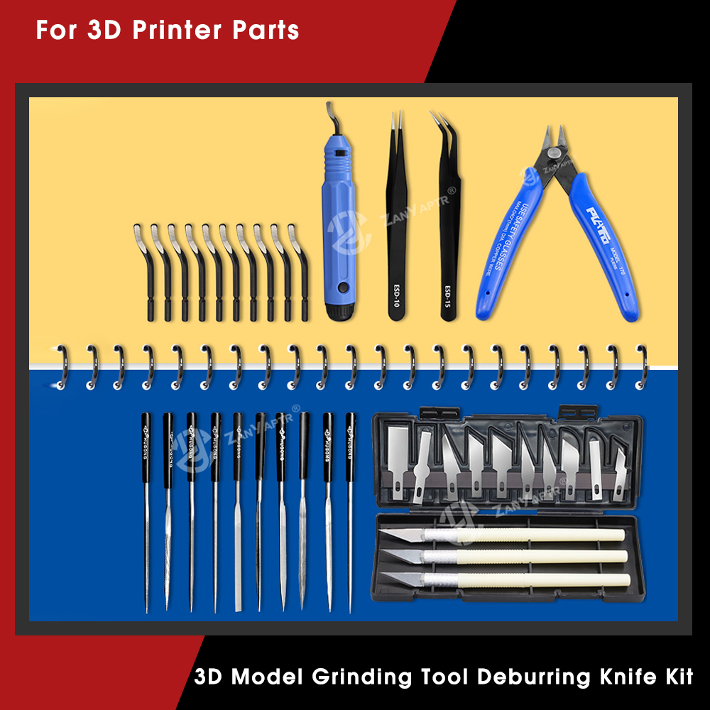 3D Print Removal Tool - 3D Model Taşlama Aracı Çapak Alma