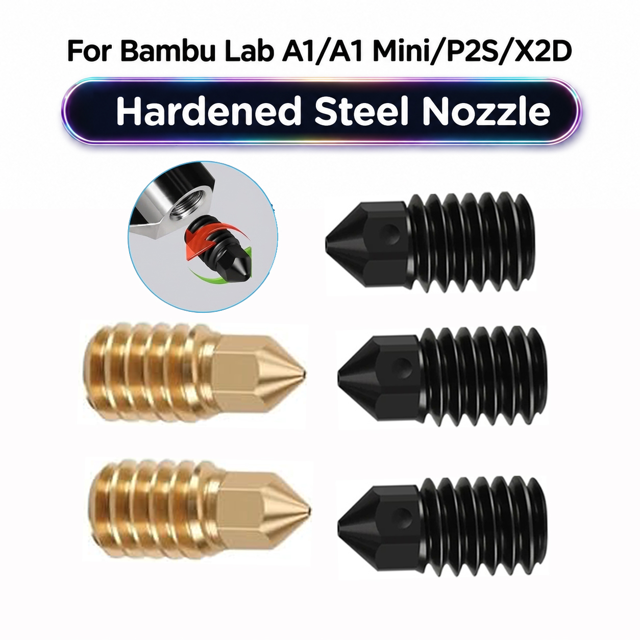 3D Print Removal Tool - Bambu Lab A1/A1 Mini için Sertleştirilmiş