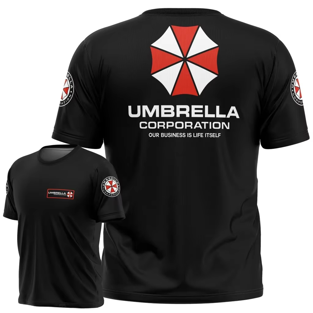 3D Printing Enthusiast - Resident Evil_Umarra Company Tişörtü - Siyah