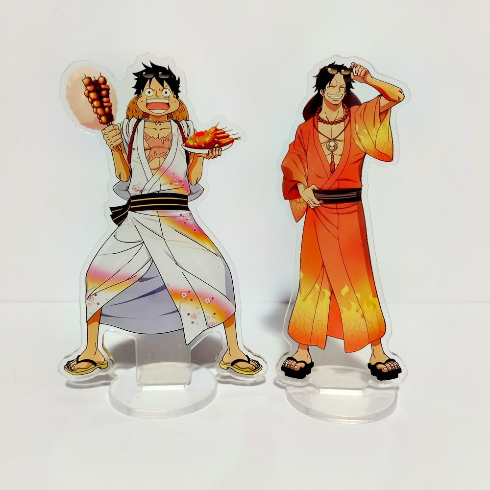 3D Printing Luffy - Tek parça akrilik standı Luffy Zoro