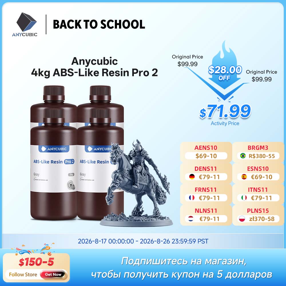 3D Printing Uv Sensitive Resin - Yeni 2 adet/grup ANYCUBIC ABS Gibi
