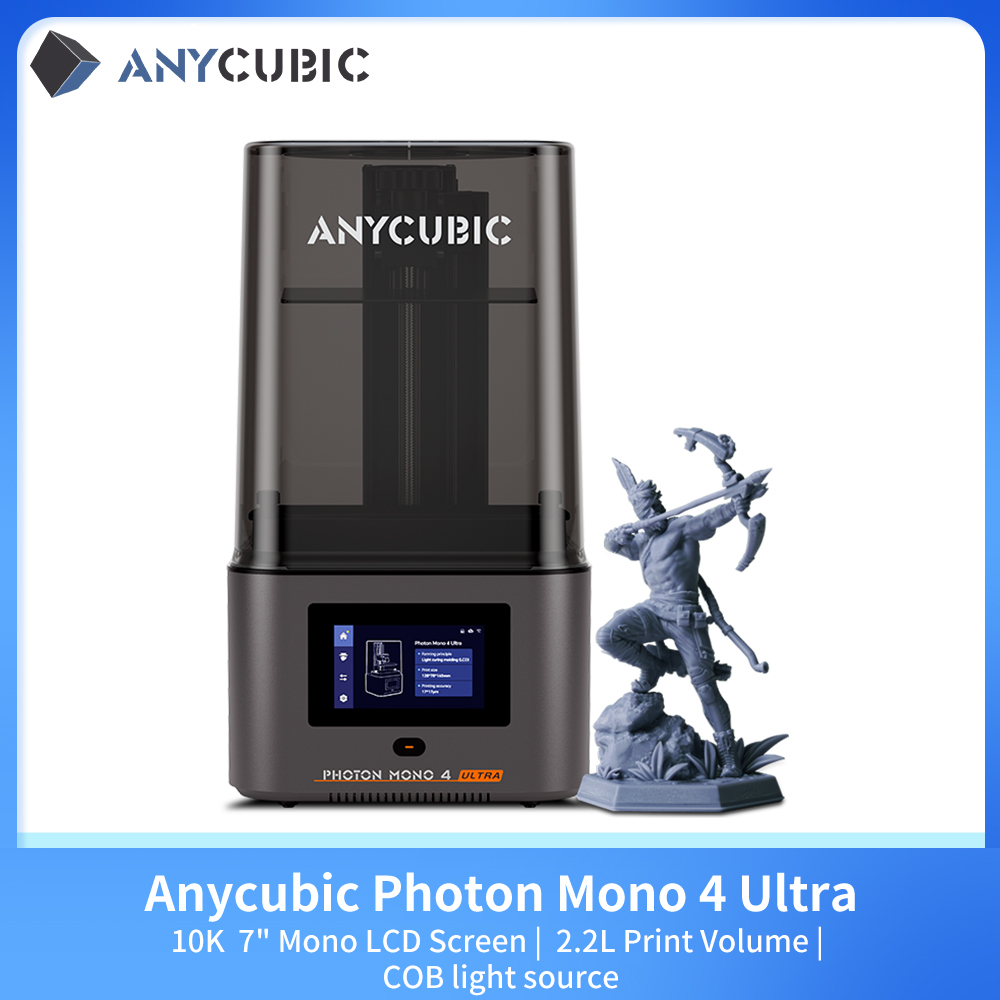 3D Printing Uv Sensitive Resin - ANYCUBIC Photon Mono 4 Ultra 3D