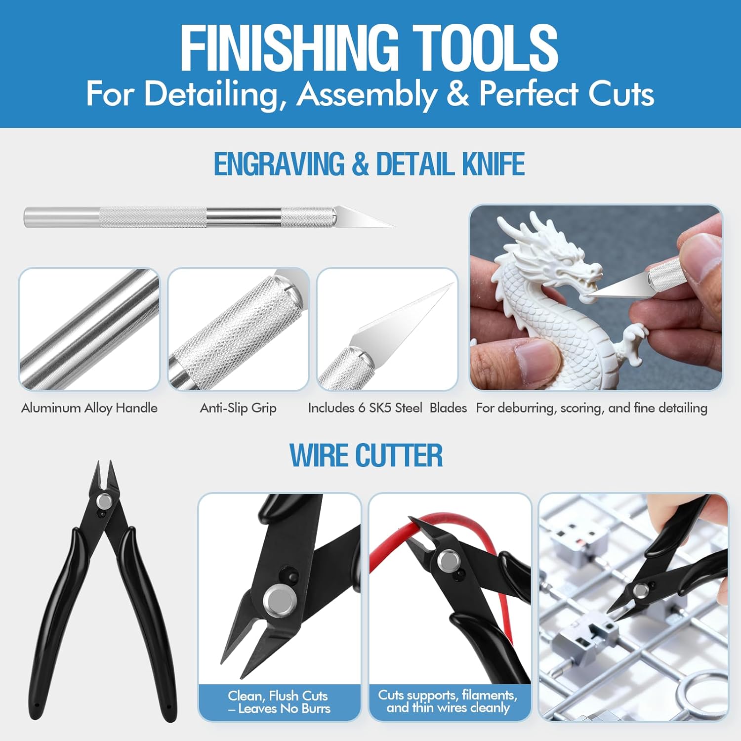 40 adet 3D yazıcı aletleri, ka - 3D Print Removal Tool incelemesi ve fiyatı