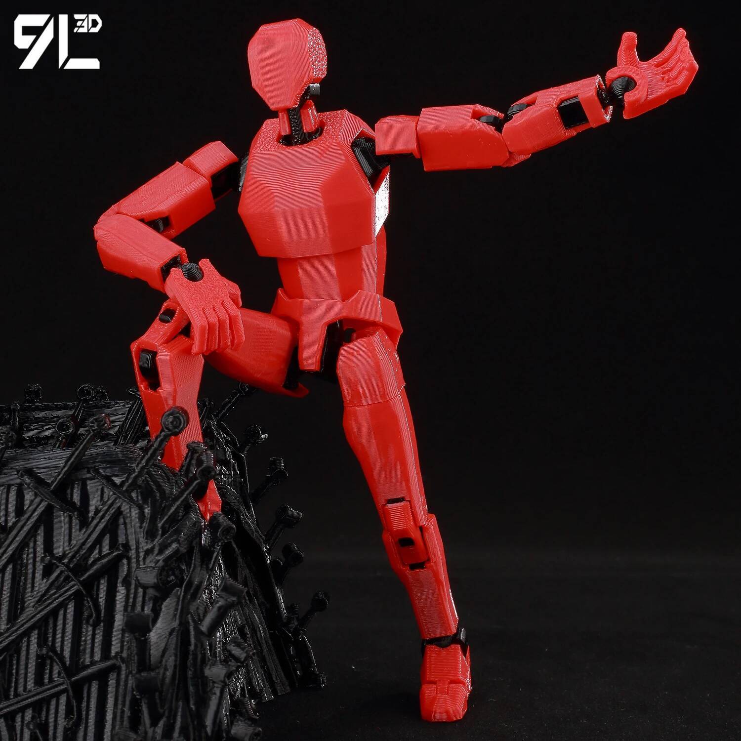 9L3D Baskılı Dummy13 Lucky13 T - 3D Printing Mockup incelemesi ve fiyatı