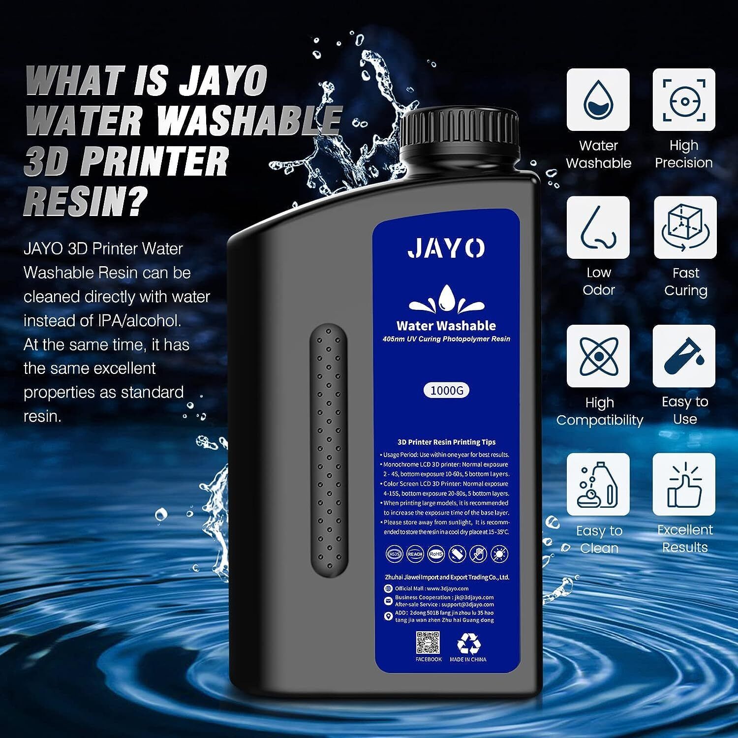 JAYO Standart / ABS Benzeri /  - 3D Printing Uv Sensitive Resin incelemesi ve fiyatı