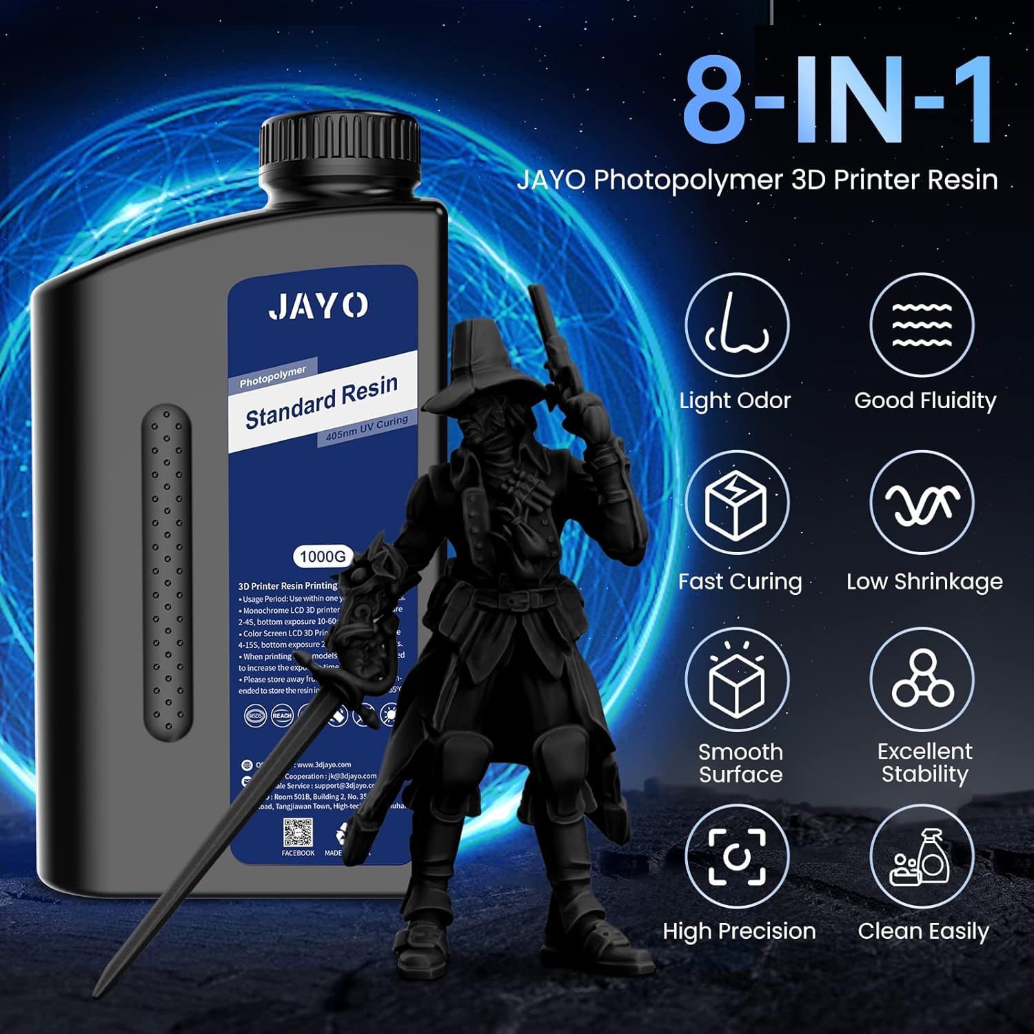 JAYO Standart / ABS Benzeri /  - 3D Printing Uv Sensitive Resin incelemesi ve fiyatı