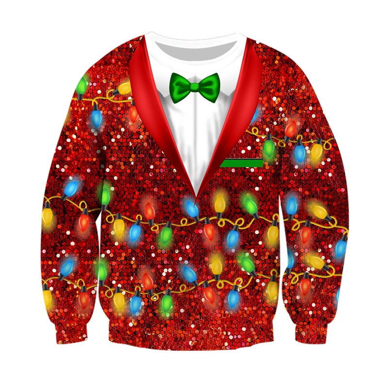 Çirkin Noel Kazakları Erkekler - 3D Printing Xmas incelemesi ve fiyatı