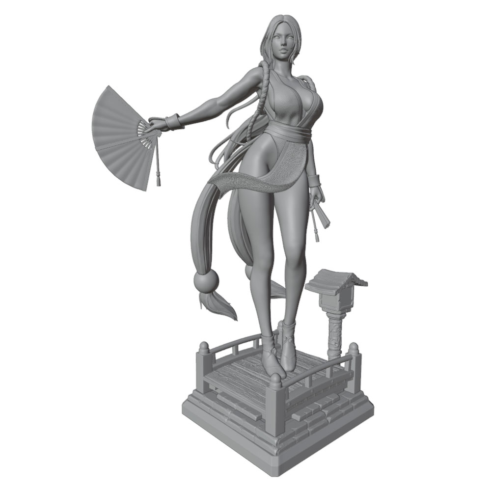 1/24 Seksi Uzun Saçlı Kız Miny - 3D Printing Mockup incelemesi ve fiyatı