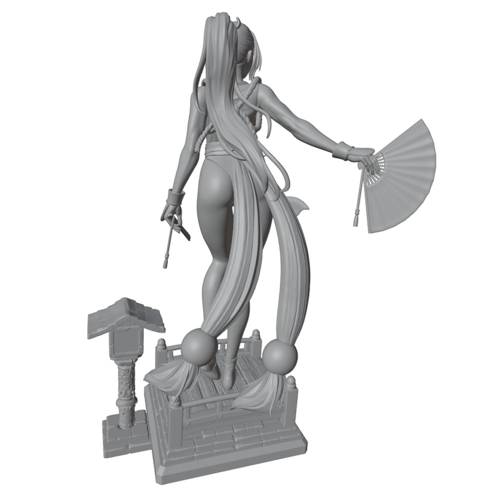 1/24 Seksi Uzun Saçlı Kız Miny - 3D Printing Mockup incelemesi ve fiyatı