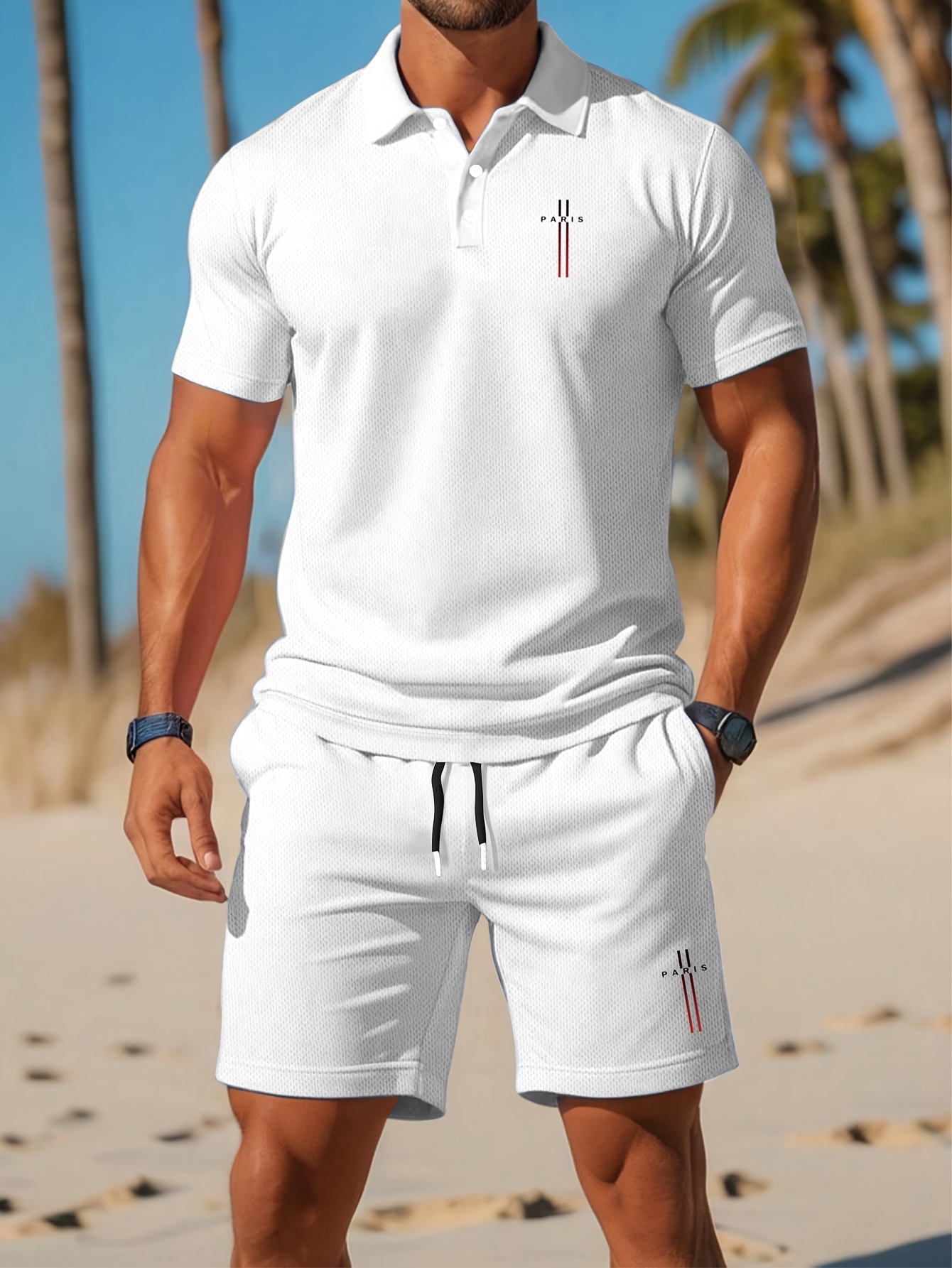 2026 Yaz Erkek Polo Tişört Set - 3D Printing Design Free incelemesi ve fiyatı
