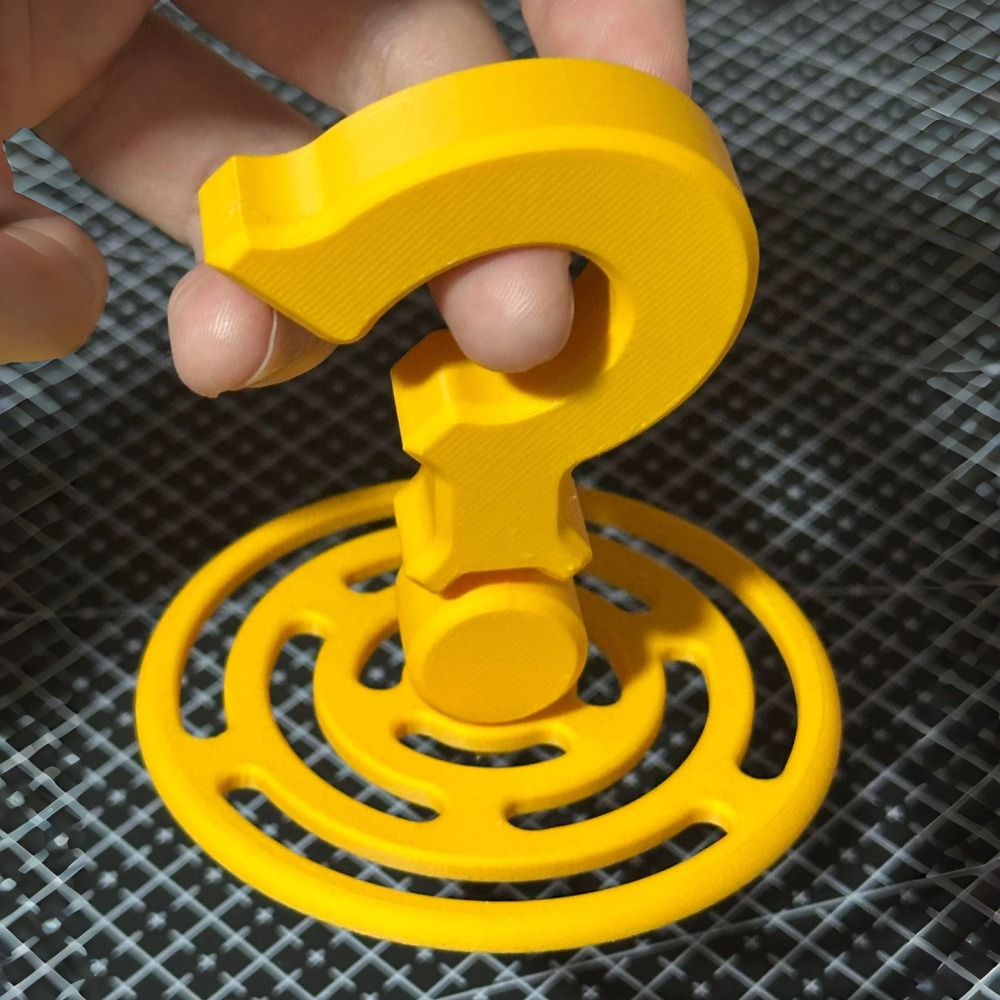 Yaratıcı 3D Baskılı Soru İşare - 3D Printing Questions incelemesi ve fiyatı