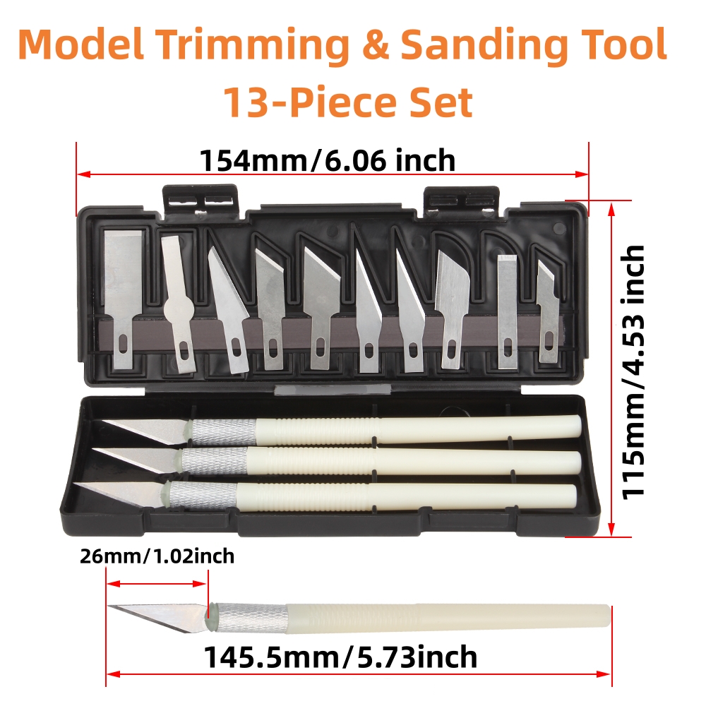 38 Parça 3D Model Taşlama Alet - 3D Print Removal Tool incelemesi ve fiyatı