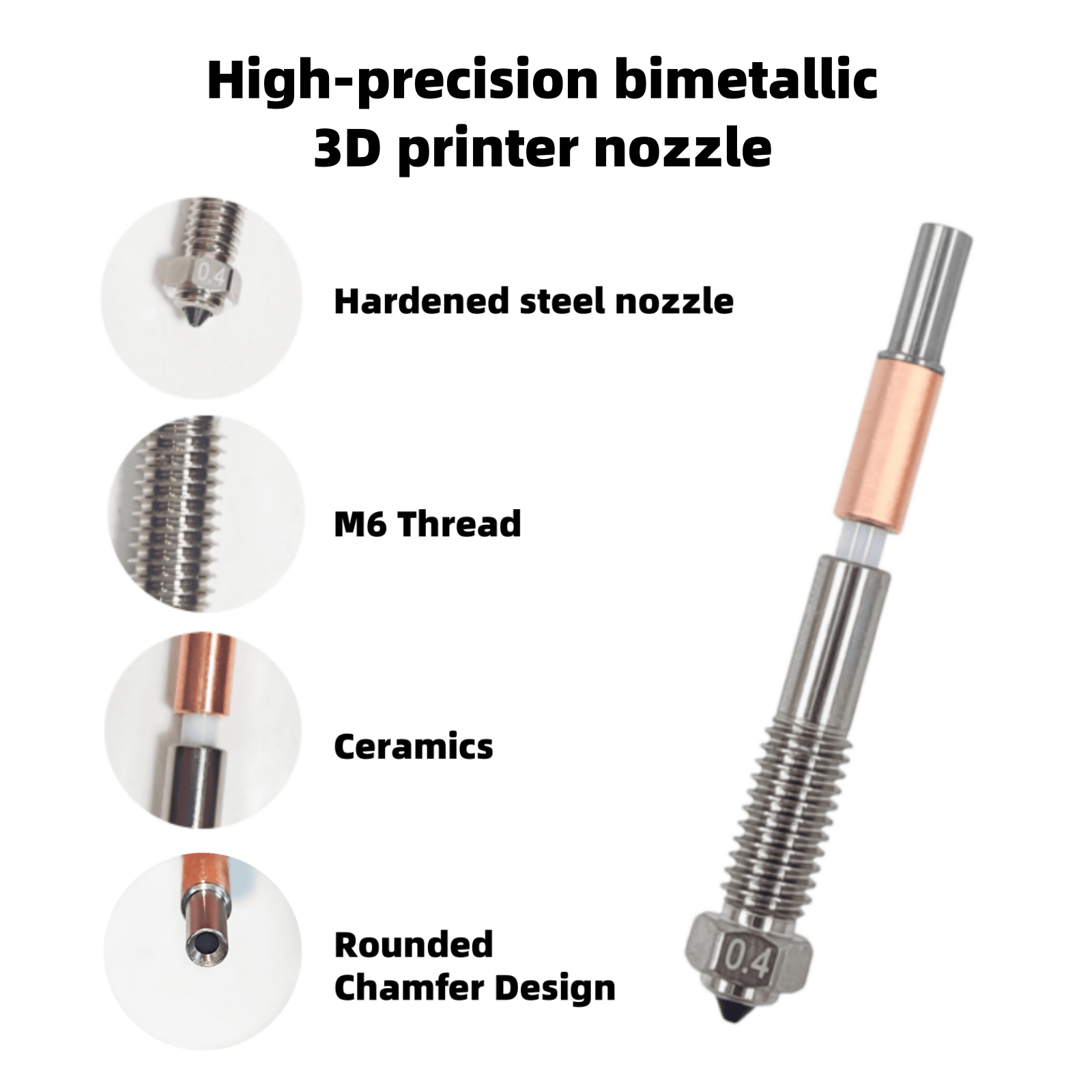 QIDI Plus 4 için Bimetal Nozul - 3D Print Removal Tool incelemesi ve fiyatı