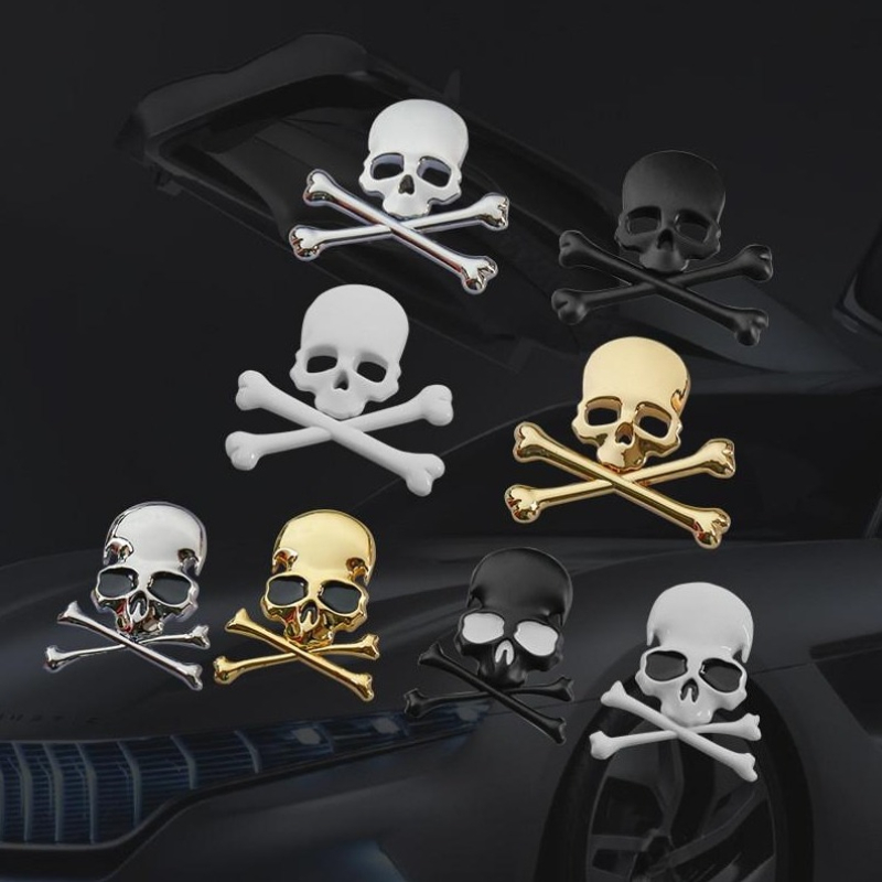 1 Adet Moda 3D Şeytan Kafatası - 3D Printing Car incelemesi ve fiyatı