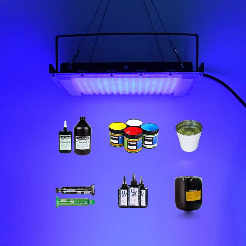 100W 300W mor ışık 365nm 395nm - 3D Printing Uv Sensitive Resin incelemesi ve fiyatı