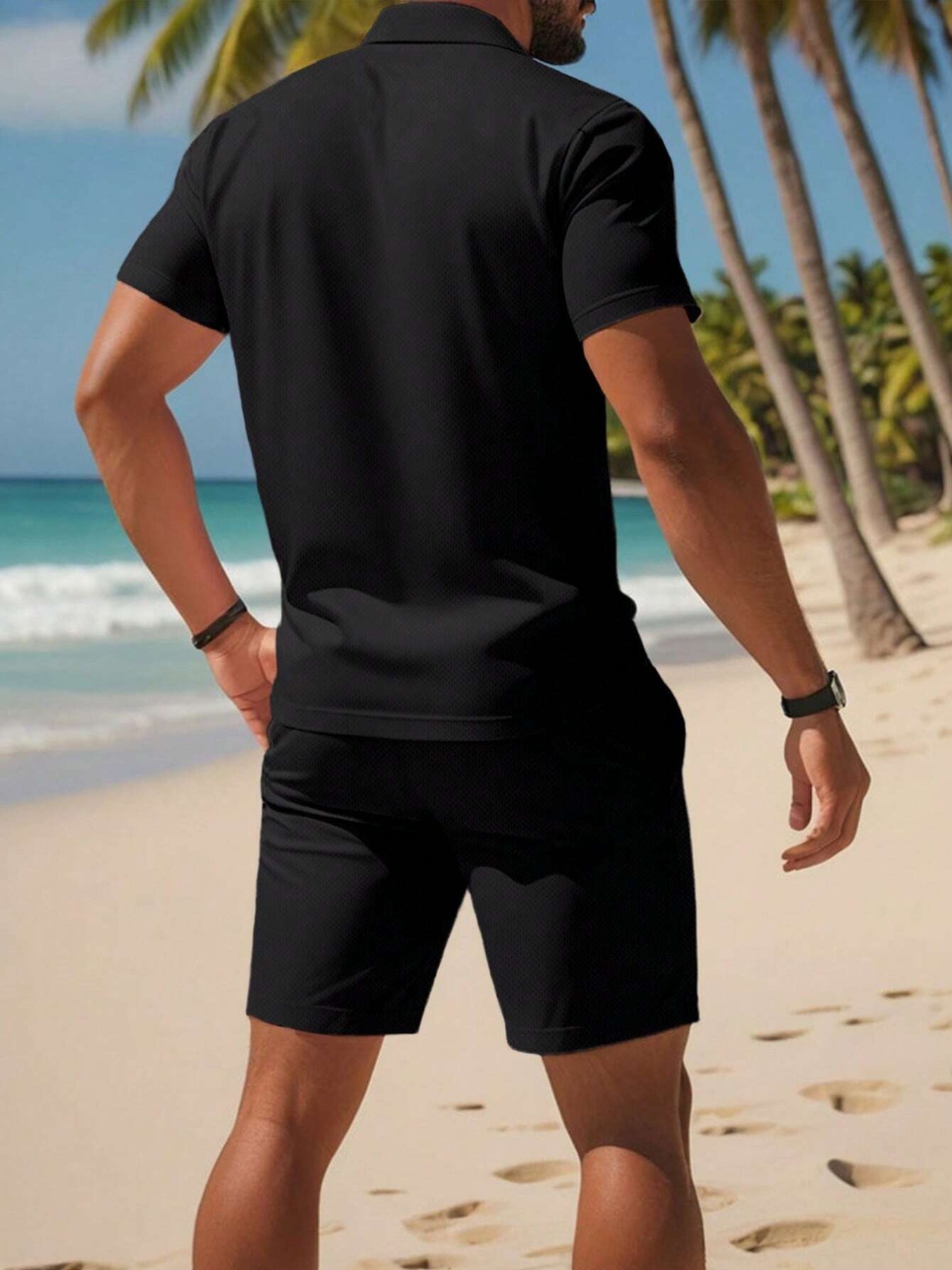 2026 Yaz Erkek Polo Tişört Set - 3D Printing Design Free incelemesi ve fiyatı