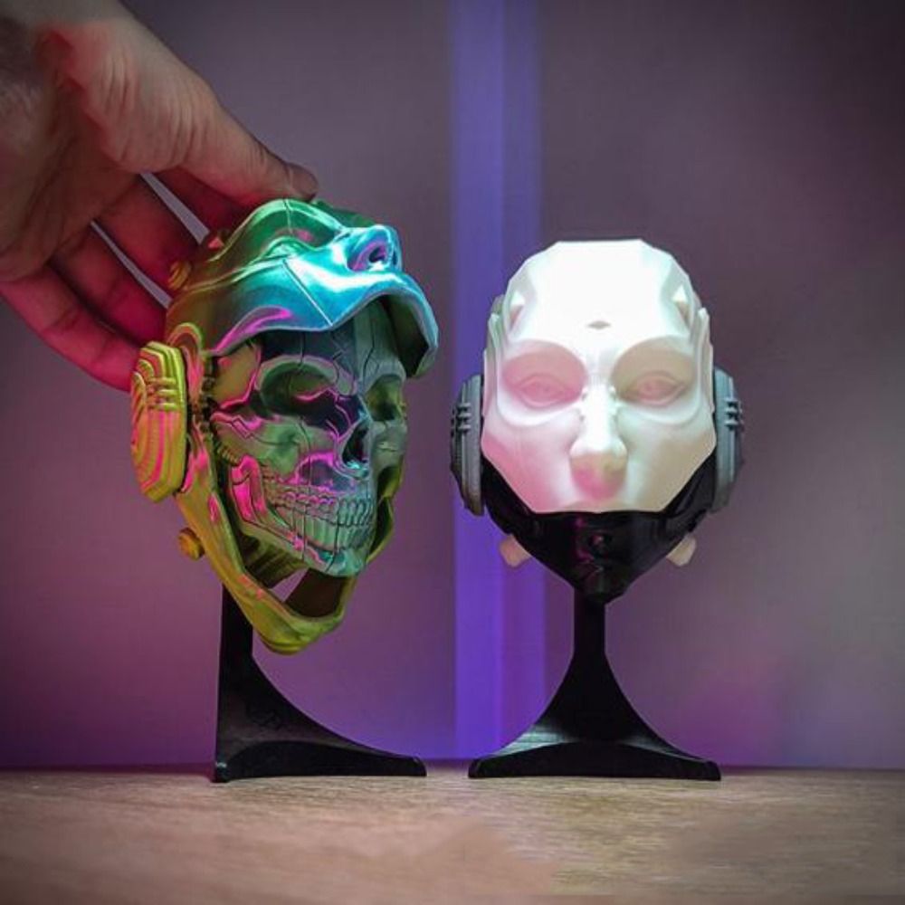 Özel İşlenmiş 3D Baskılı Maske - 3D Printing Pla incelemesi ve fiyatı