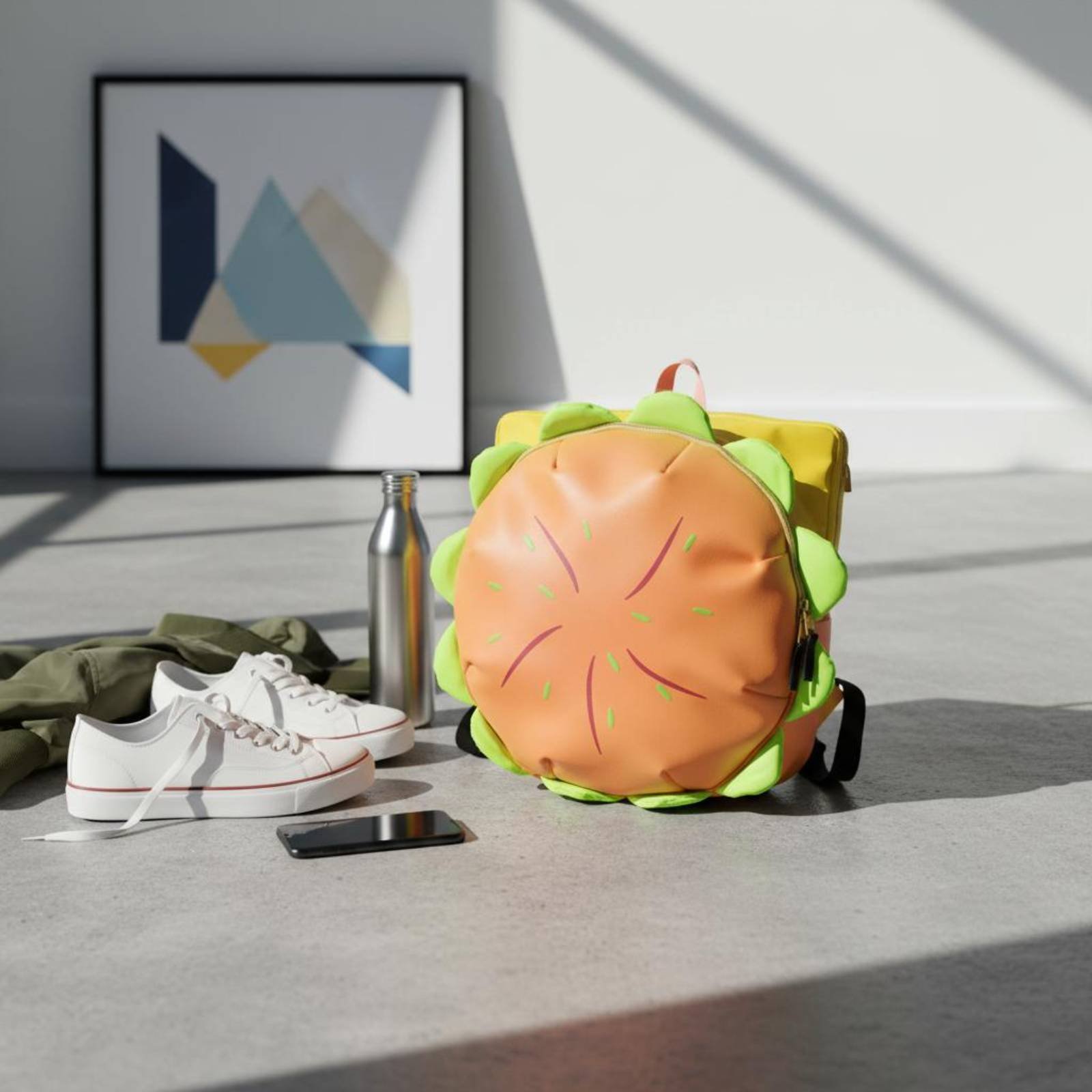 Hamburger Sırt Çantası Sevimli - 3D Printing Design Free incelemesi ve fiyatı