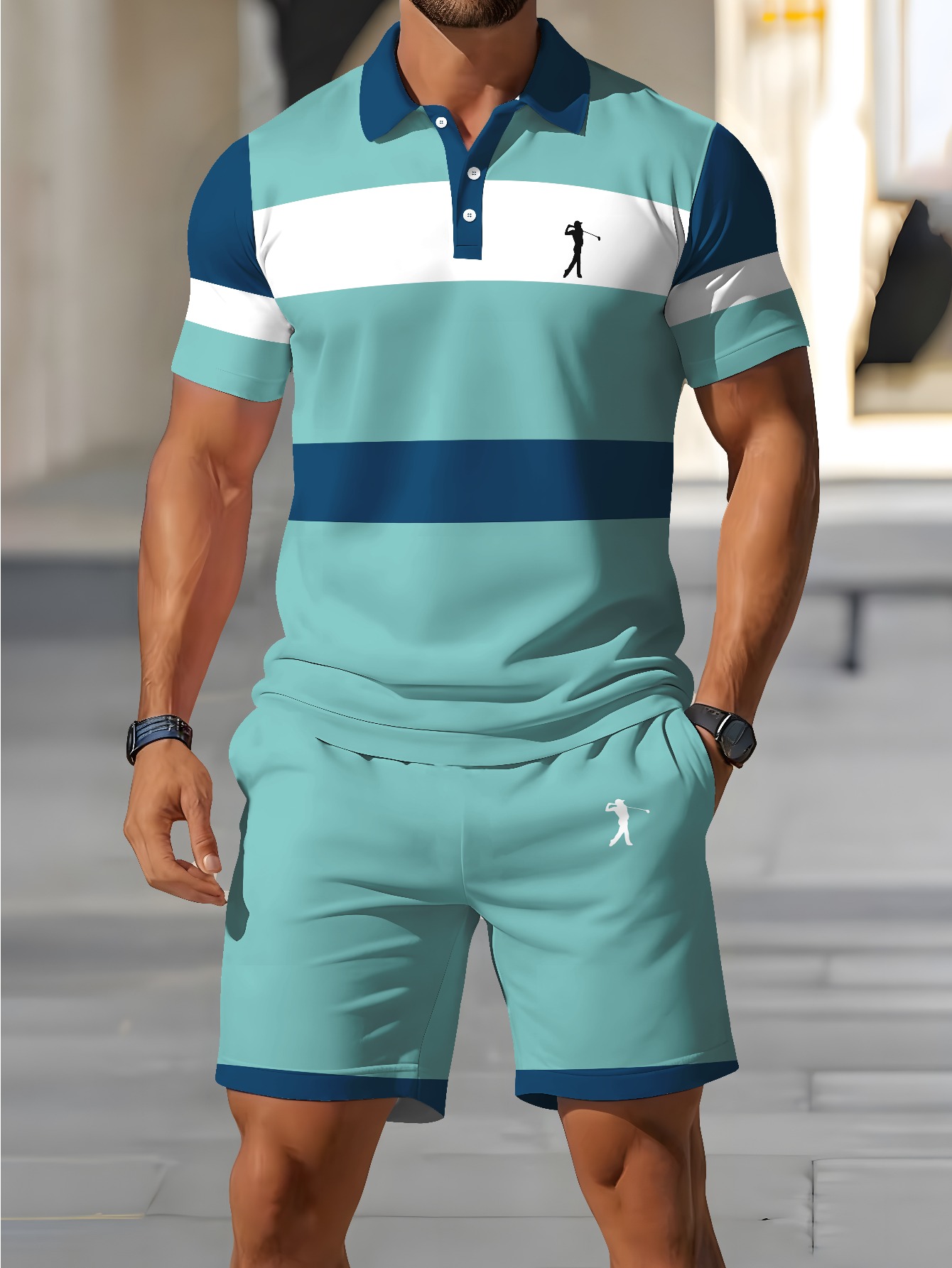 2026 Yaz Erkek Polo Tişört Set - 3D Printing Design Free incelemesi ve fiyatı