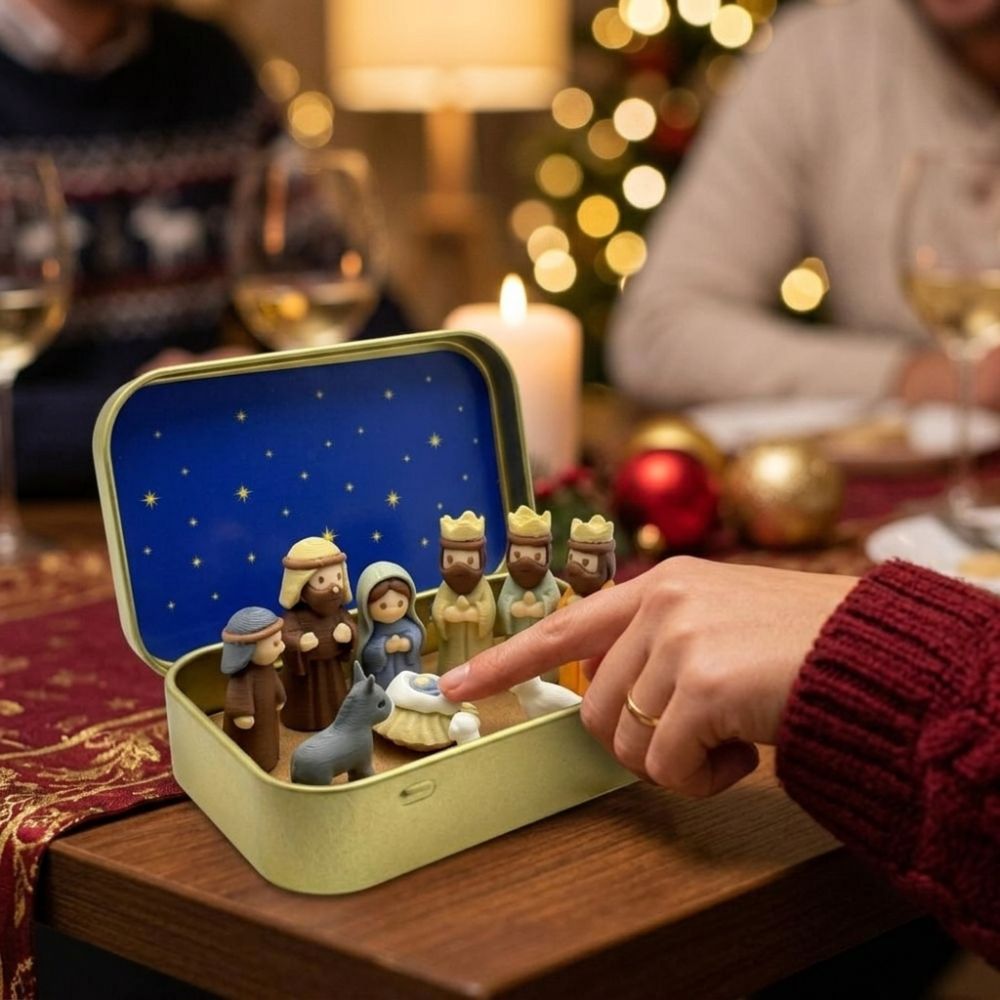 Metal Teneke Kutu Mini Noel Ye - 3D Printing Xmas incelemesi ve fiyatı